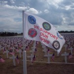 Take Time to Remember We Support Our Troops Flags