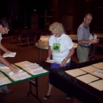 Personhood FL Volunteers Sort Petitions