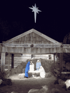 Living Nativity Manger Scene